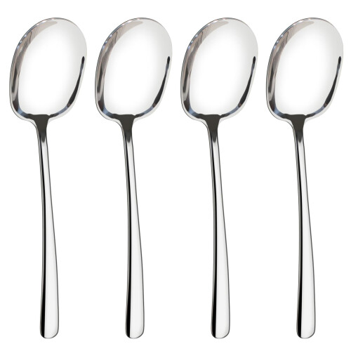 Large Serving Spoons, Set of 4 Serving Spoons x4