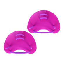 Swimming Paddles for Adults and Kids Swimming Training 2 Pack Adjustable Professional Swimming Paddles Pink