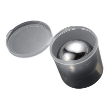 Food Grade 304 Nonrust Steel Drink-Silver single 55MM w