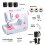 Beginner Sewing Machine with 12 Stitching Selections-Pink 1