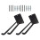2 ensembles de cintres à outils de Garage muraux robustes,-Noir 1