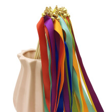Baguette de décoration de mariage avec-Couleur arc-en-ciel