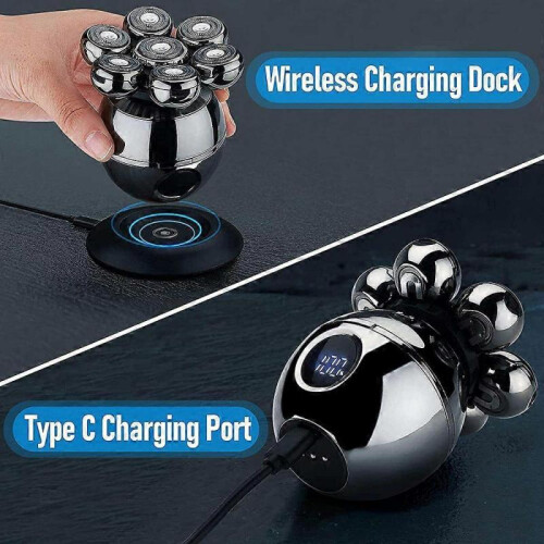 (Single machine)Trimpod - Trimpod 3.0 Shaver for Men, Wireless Charging Floating Head Shaver 1