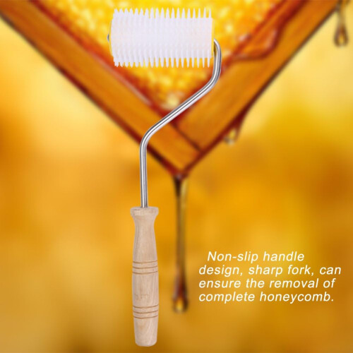 Plastic Discovery Needle Roller Extraction Tool with Hardwood Handle 1