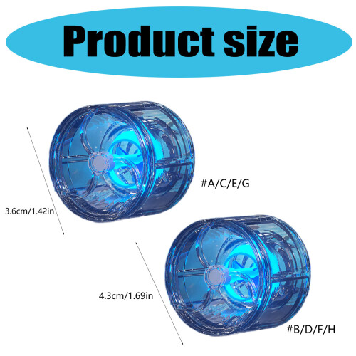 Oxygen Generators Powerheads For Large-Transparent yellow S 1