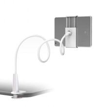(White)Universal Flexible Tablet Stand Holder For Ipad 4 To10.6inch Inch Tablet PC Stands