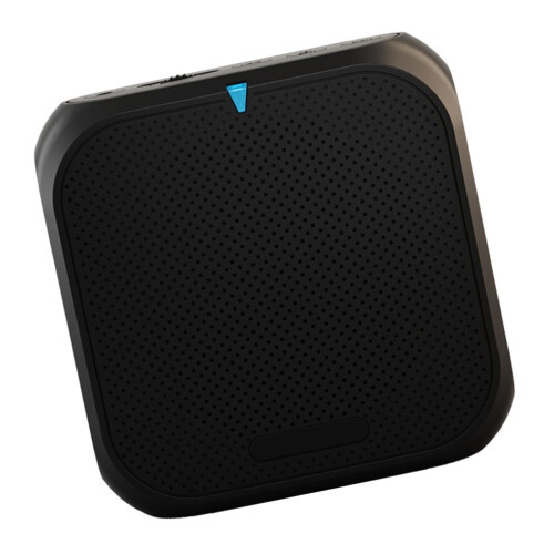 Headworn Microphones Loudspeaker Amplifiers Clear Sound-Black