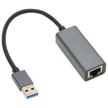 USB Ethernet Adapter For RJ45Network Converter Super Speed Connectivity Gigabit Ethernet Port Upgrade Auto MDIX Support Full Duplex Flow Plug And Pla