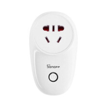 (2 pieces)Sonoff S26R2 S26 R2 WiFi 16A Smart Socket Plug Real Timer Switch Remote