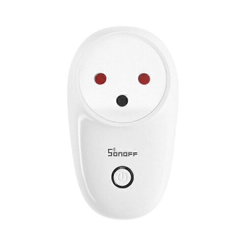 (1 piece)Sonoff S26R2 S26 R2 WiFi 16A Smart Socket Plug Real Timer Switch Remote