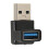 Προσαρμογέας USB με δεξιά γωνία, επέκταση 90 μοιρών από αρσενικό σε θηλυκό, γρήγορη 1