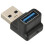 Προσαρμογέας USB με δεξιά γωνία, επέκταση 90 μοιρών από αρσενικό σε θηλυκό, γρήγορη 4