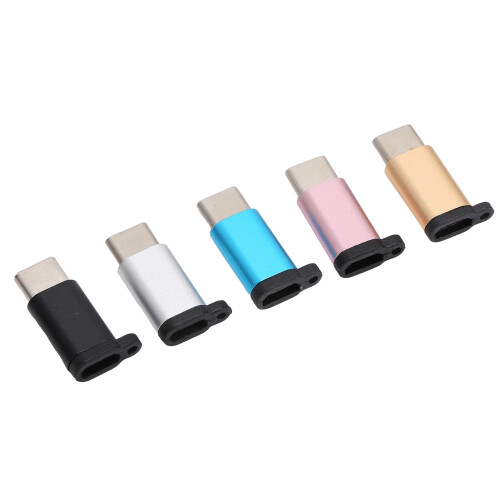 Μετατροπέας USB-C σε Micro USB, Γρήγορης Φόρτισης Προσαρμογέας Micro USB σε USB C με Ευρεία 1