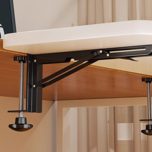 Desk Extender Tray 90 Foldable-Log color Length 50 width 20 2
