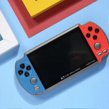 (X7)X70 Handheld Game Console Portable 7 Inch HD Screen Retro Game Children's Gifts Support