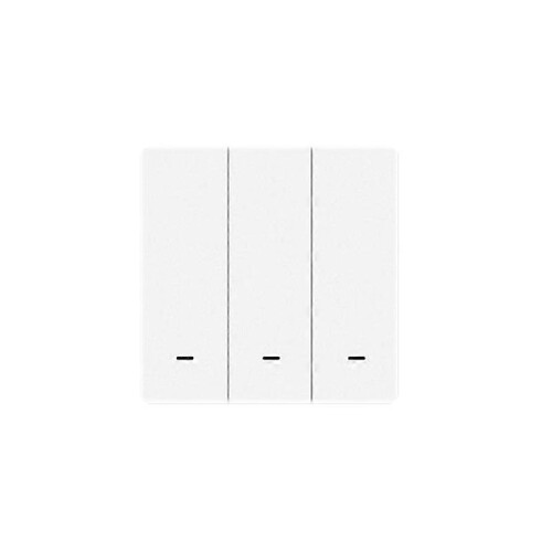 (3Gang)Moes Tuya ZigBee Smart Light Switch No Neutral Wire No Capacitor Needed