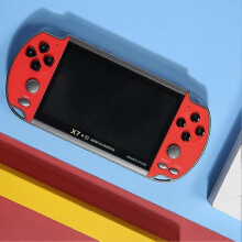 (X7)X70 Handheld Game Console Portable 7 Inch HD Screen Retro Game Children's Gifts Support