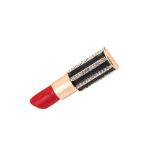 Strass rouge à lèvres broche épinglette rouge à lèvres forme