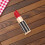 Strass rouge à lèvres broche épinglette rouge à lèvres forme 4