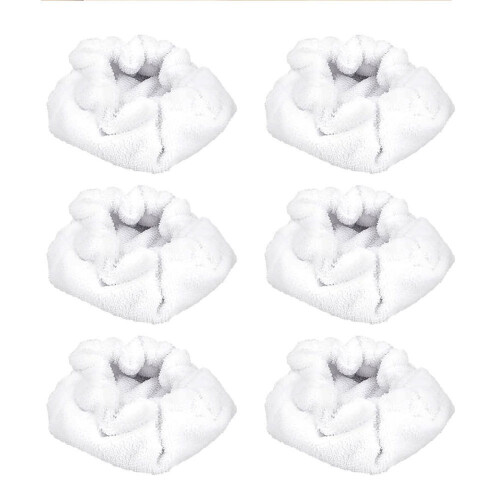 6-pack herbruikbare microvezeldoeken, stoomreinigerpads,