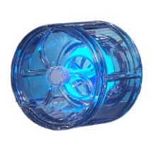 Energiebesparende aquarium WaveMaker-Transparant blauw L l