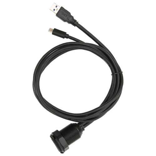 Καλώδιο επέκτασης USB εντοιχιζόμενης τοποθέτησης, υψηλής ταχύτητας, συμπαγούς 1