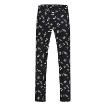 (S,Black)Mens Straight Leg Plaid Casual Trousers
