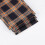 (L,Orange)Mens Straight Leg Plaid Casual Trousers 5