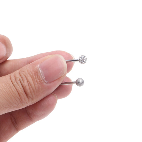 Κοσμήματα piercing θηλών με ράβδο γλώσσας, σετ δαχτυλιδιών piercing με ράβδο γλώσσας 16
