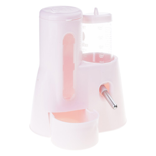 Hamster Cage Essential Automatic Food Distributor And-Pink 80ml
