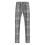 (L,Blue)Mens Straight Leg Plaid Casual Trousers 1