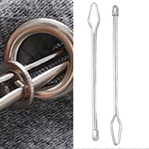 Threader for Drawstrings Metal Threading Aid-Round head style 2