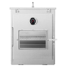 Horno de Camping Plegable-Duoku-Cocina de Camping Portátil de Acero Inoxidable-con Parrilla de 3 Niveles-para Fuego de Madera