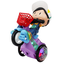 Stunt Spin Dance Tricycle Fun Ride with 360 Spin for Toddlers Kids