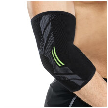 Volleyball Knee Pads Elbow Strips Compression Support Sleeve for Tennis Basketball (XL) White