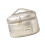 Waterproof Makeup Bag Large Capacity for-silver Square bag L 1