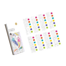 Childrens Reusable Painting Book Water Baseds Set Fantasy-B