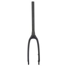 Carbon Fiber Bicycle Front Fork 20 Inch 406 Front Fork Flat Disc Brake Tube Quick Release 3K Matte for Bicycle Motocross Folding Bike