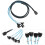 Σύνδεση διεπαφής Sas επόμενης γενιάς, Mini Sas Sff-8643 σε Sata7Pinx4, Υλικά υψηλής ποιότητας 4