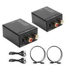 Digital To Analog Audio Transformer, Ultra-low Jitter Coaxial Digital Audio Converter For Home Studio, Supports Sampling Rates At 32, 48 And 96 KHz Wi