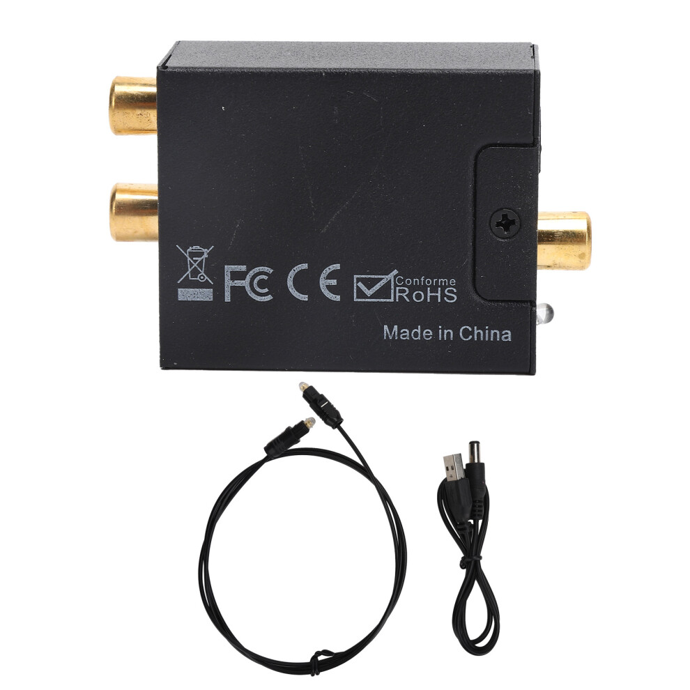 Audio Transformer, Dual Input Optical To Analog Sound Converter, Professional Audio Switching For Tv Computer 9486358973462