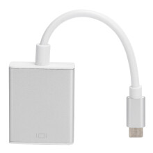 Soluție eficientă de transfer video, adaptor USB C la VGA plug and play pentru afișare pe mai multe ecrane, material durabil din aluminiu care