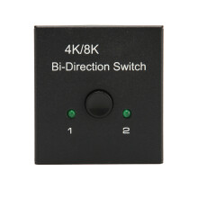 HDMI-switcher voor bidirectionele connectiviteit, snelle en stabiele transmissie, 8K bij 60Hz, 40 Gbps snelle gegevensoverdracht voor plug-and-play