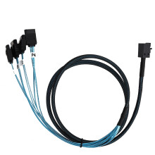 Connettore Mini SAS HD sofisticato per controller RAID ad alta densità, dispositivi di archiviazione collegati direttamente con instradamento