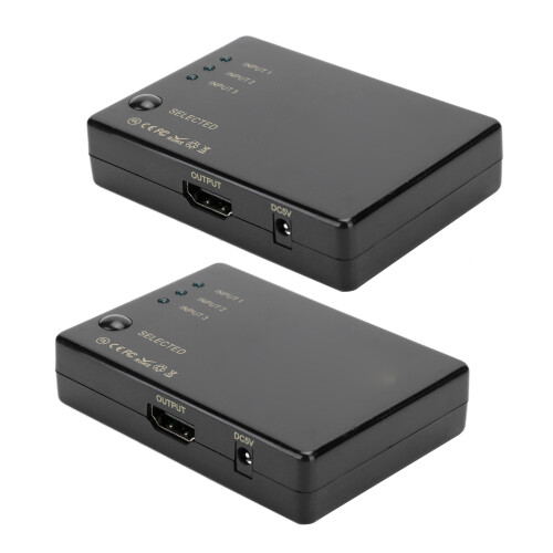 Καινοτόμος διακόπτης HDMI για απρόσκοπτη συνδεσιμότητα, τηλεχειριστήριο που
