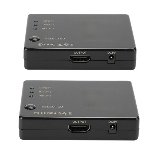 Καινοτόμος διακόπτης HDMI για απρόσκοπτη συνδεσιμότητα, τηλεχειριστήριο που 1