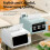 Sturdy PP Cream Tissue Holder Featuring-White Ordinary styl 5
