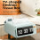 Sturdy PP Cream Tissue Holder Featuring-White Ordinary styl 2