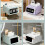 Sturdy PP Cream Tissue Holder Featuring-White Ordinary styl 6