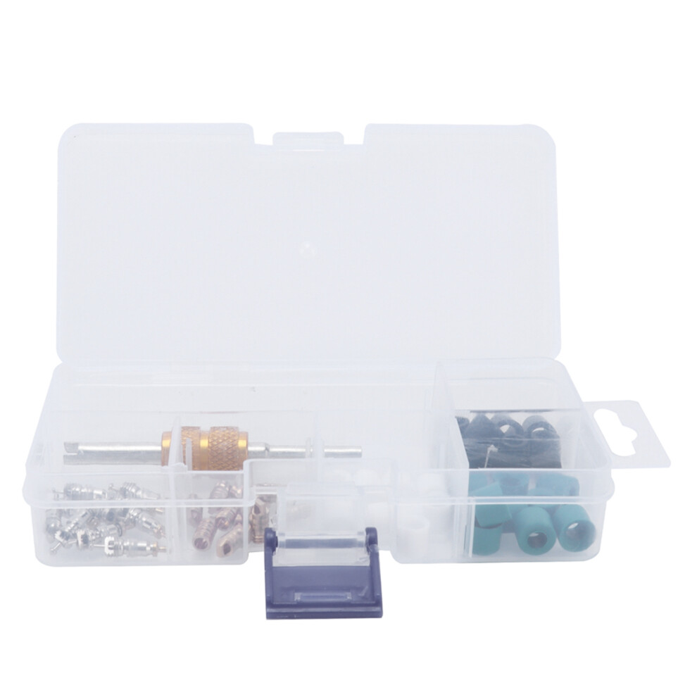 Versatile Ac Valve Core Kit, Ideal For R134a Refrigeration System Maintenance And Repair, Features Durable Construction With Wear-Resistant Materials, 9453559805199